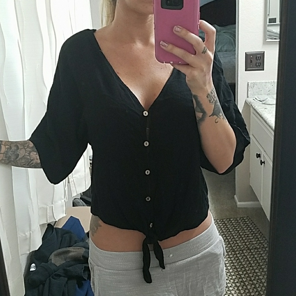Button up top